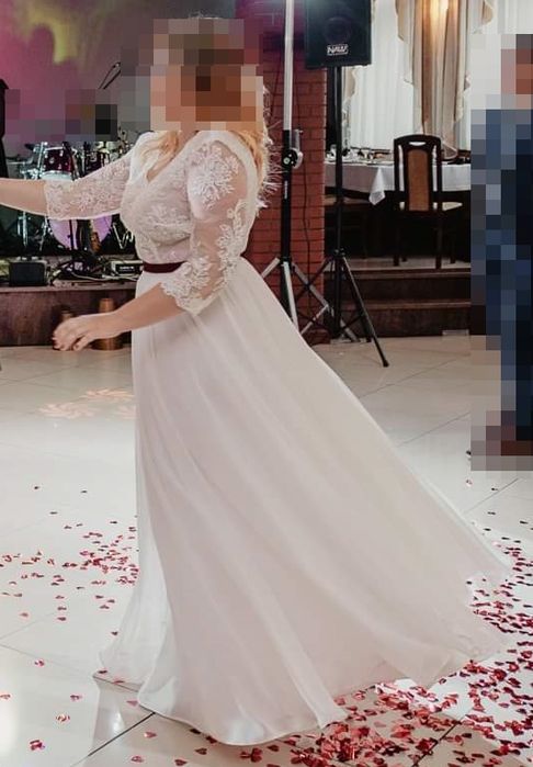 Suknia ślubna boho style stan idealny