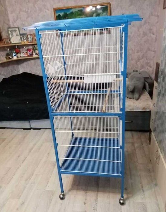 Клетка вольер для средних и крупных птиц,отправка по почте
