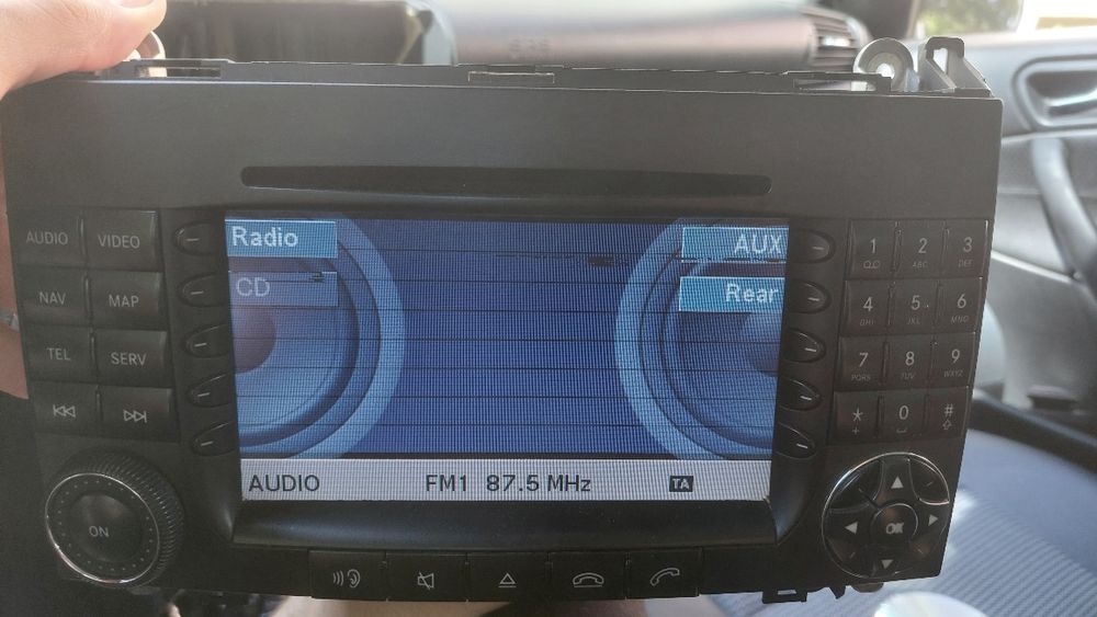 Radio Mercedes comand