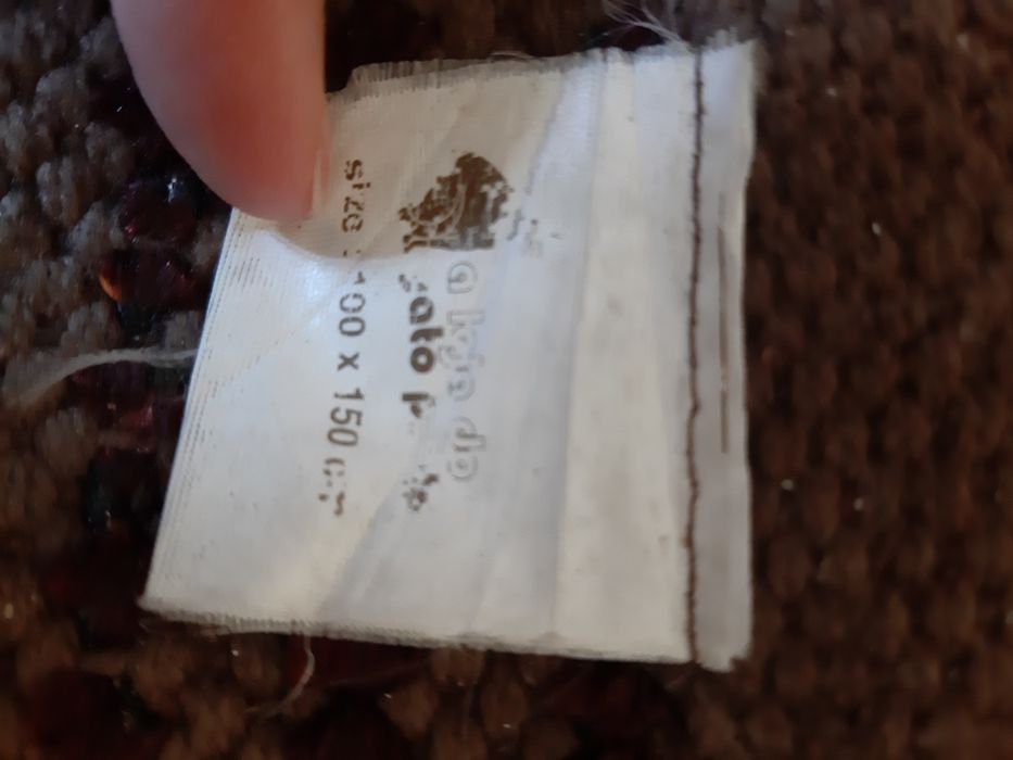 Tapete sala bordeaux do Gato preto