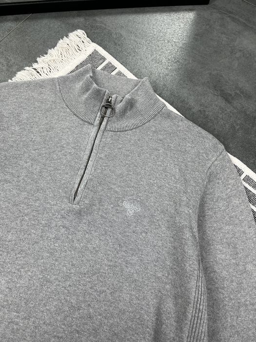 Чоловічий 1/3 зіп кофта світшот Barbour