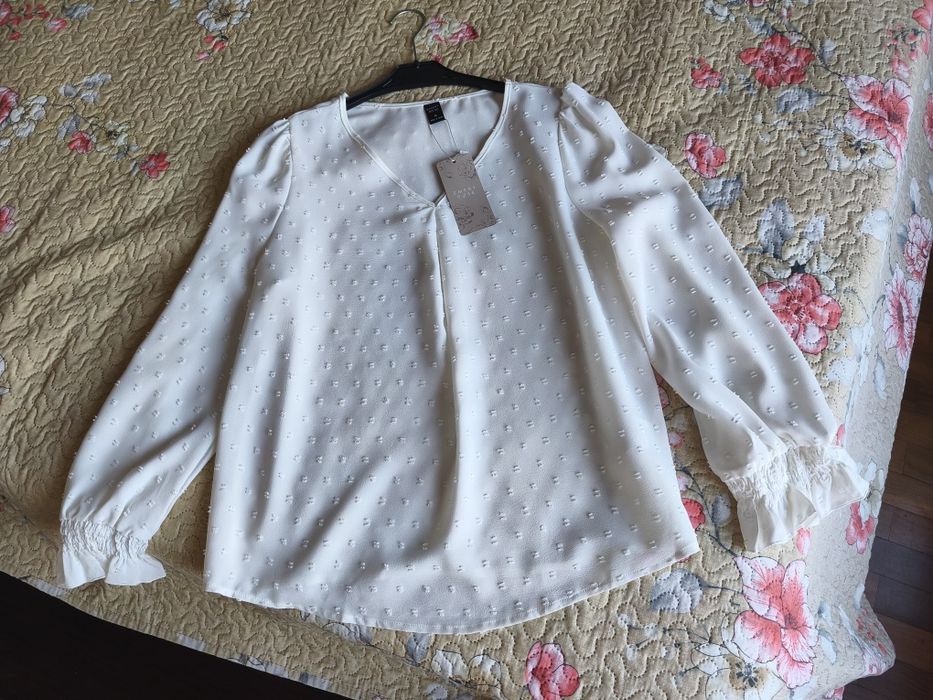 Camisa branca folho