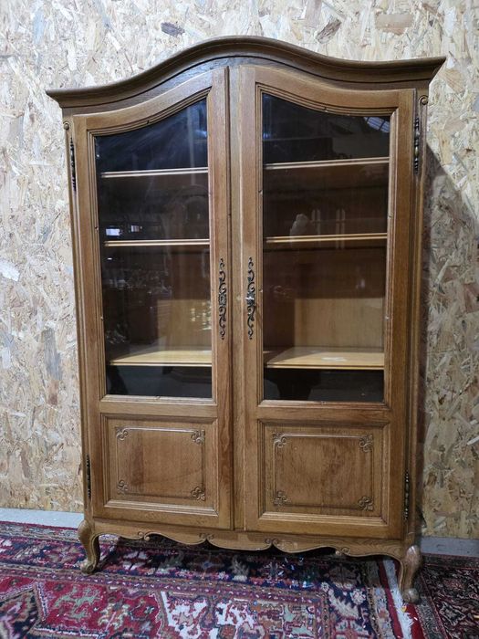 Biblioteka / witryna Ludwik – dąb, przeszklona #2390 Stylowy Węgrów