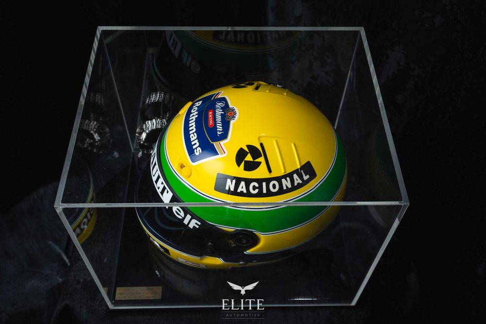 Ayrton Senna — Bell Helmets — Nº 623 de 1000 unidades