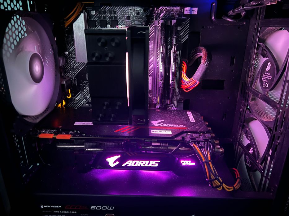 Ігровий пк Ryzen 5 5600 GTX 1080 ti 16gb AORUS