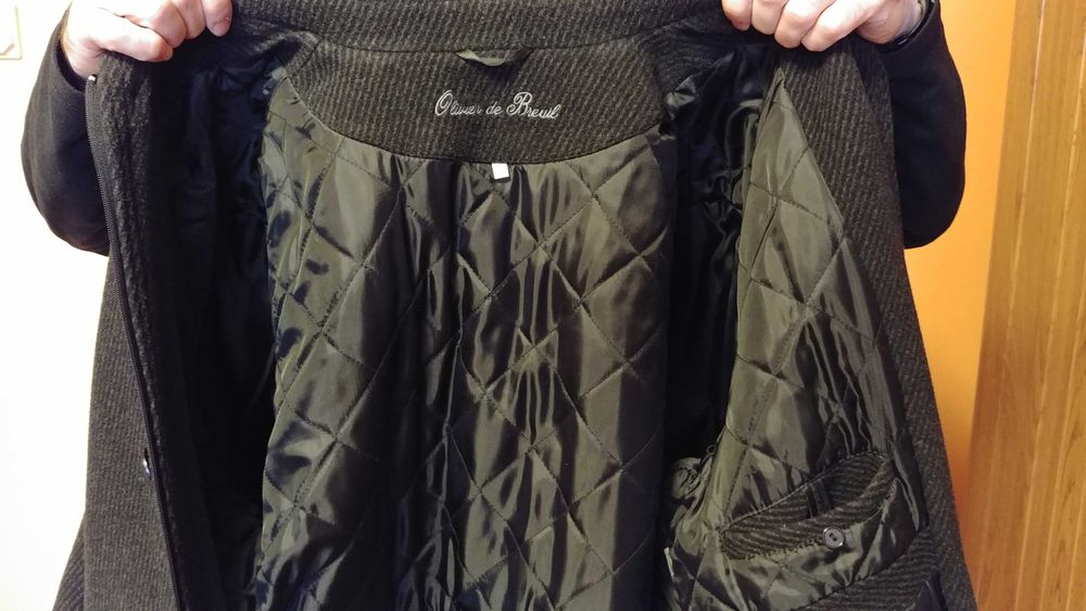 KURTKA męska zimowa XL na zamek  - jak nowa + gratis