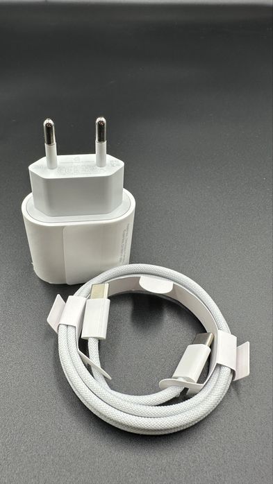 Zestaw Ładowarka 20W + Kabel Lightning USB-C 1m