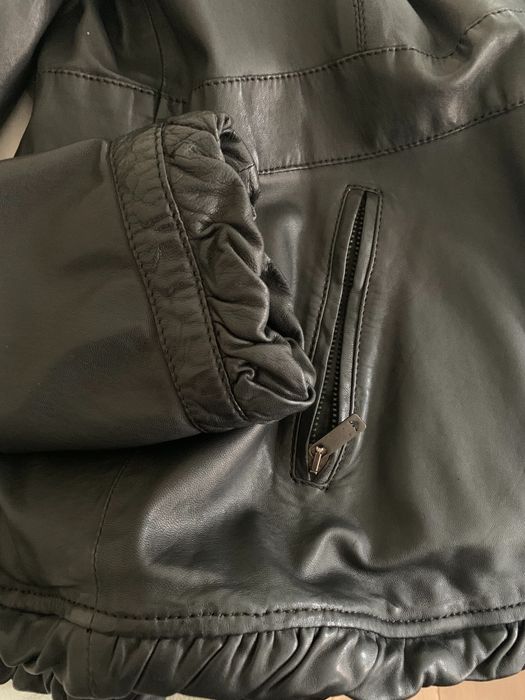 Armani, kurtka skorzana, xs