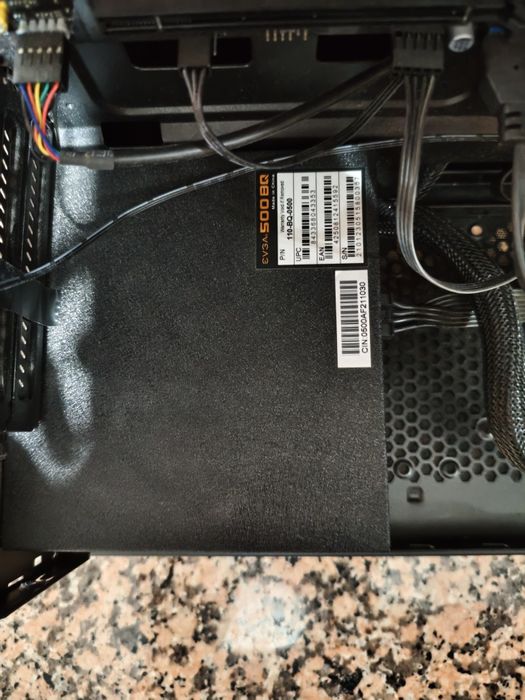 Fonte de Alimentação ATX EVGA BQ 500W 80 Plus Bronze