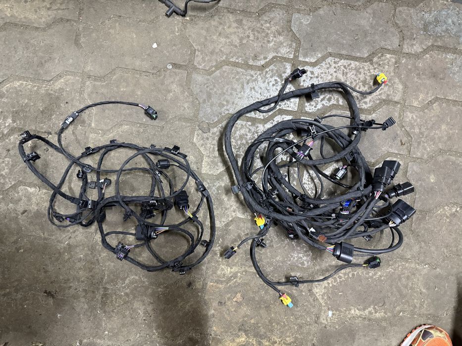 Проводка бампера cayenne 9y