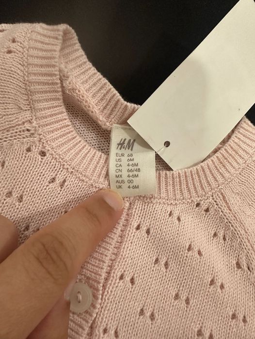 Camisola Rosa H&M Nova