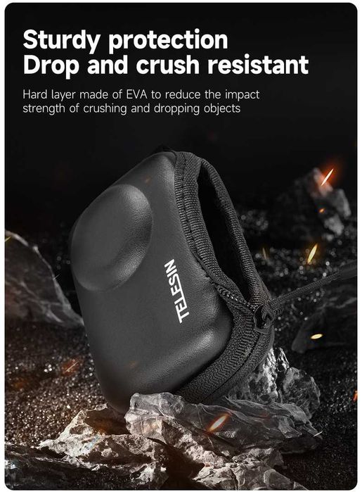 Etui do kamery sportowej Dji Osmo Action 3/4/5 firmy TELESIN