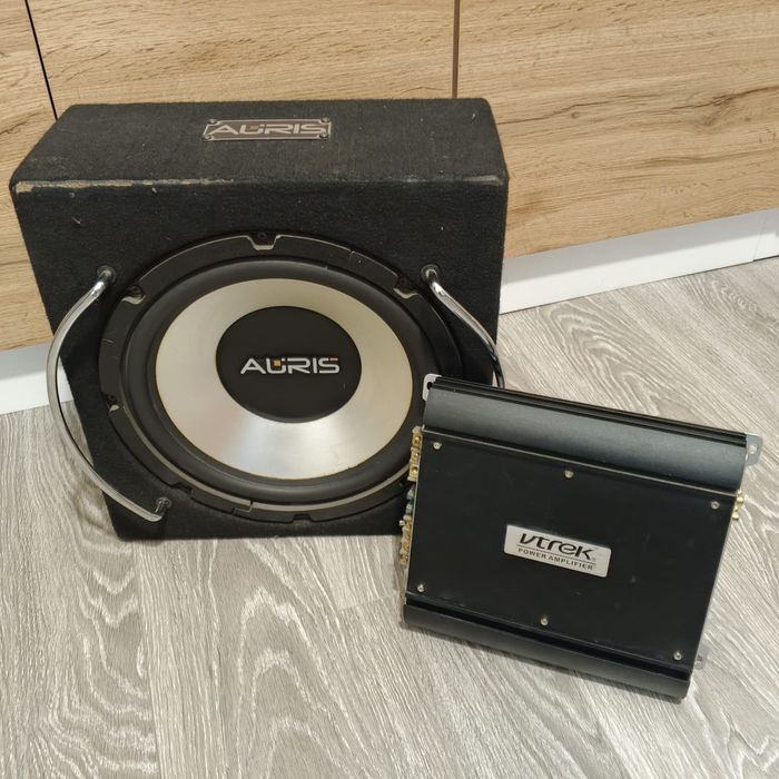 Сабвуфер Auris та підсилювач Vtrek