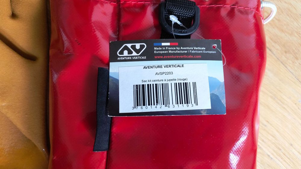 Torba do speleologii Aventure Verticale + Rękawice Honeywell 26–27