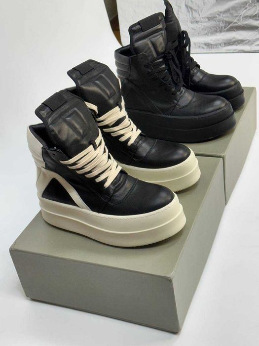 Rick Owens Geobasket double bumper megabasket drkshdw кеди кеды 43 42