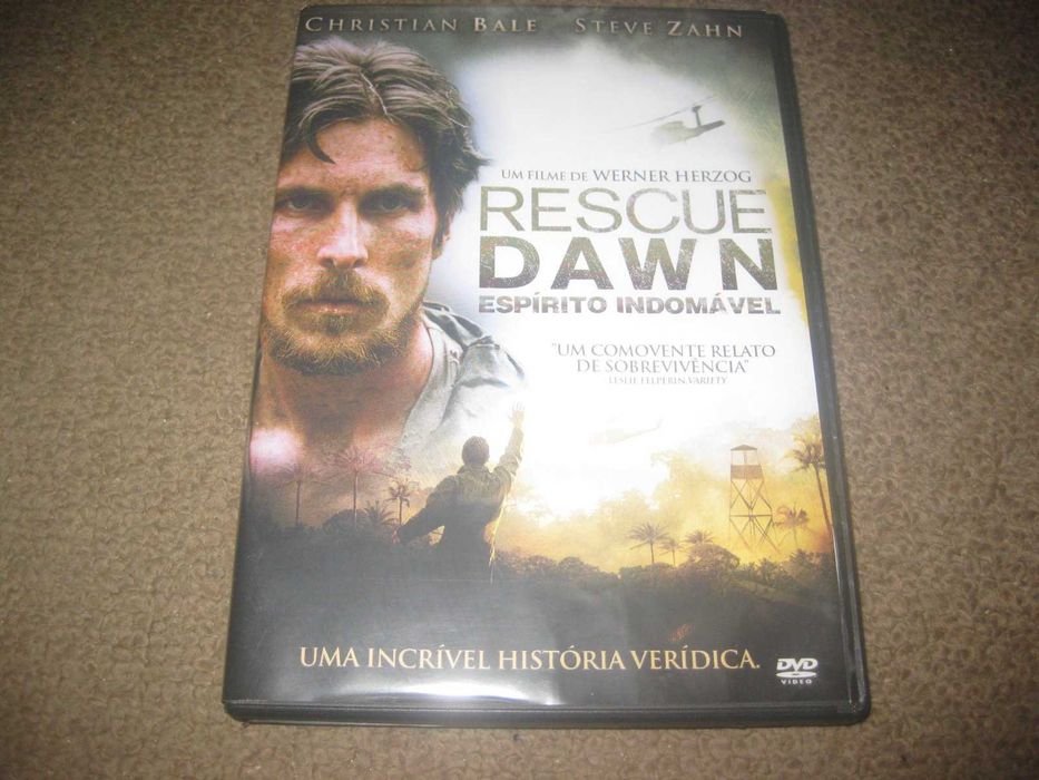 DVD "Rescue Dawn - Espírito Indomável" com Christian Bale