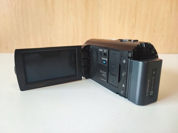 Sony Handycam HDR-PJ10E AVCHD Projetor 30x Zoom (Preto) — Condição: Excelente