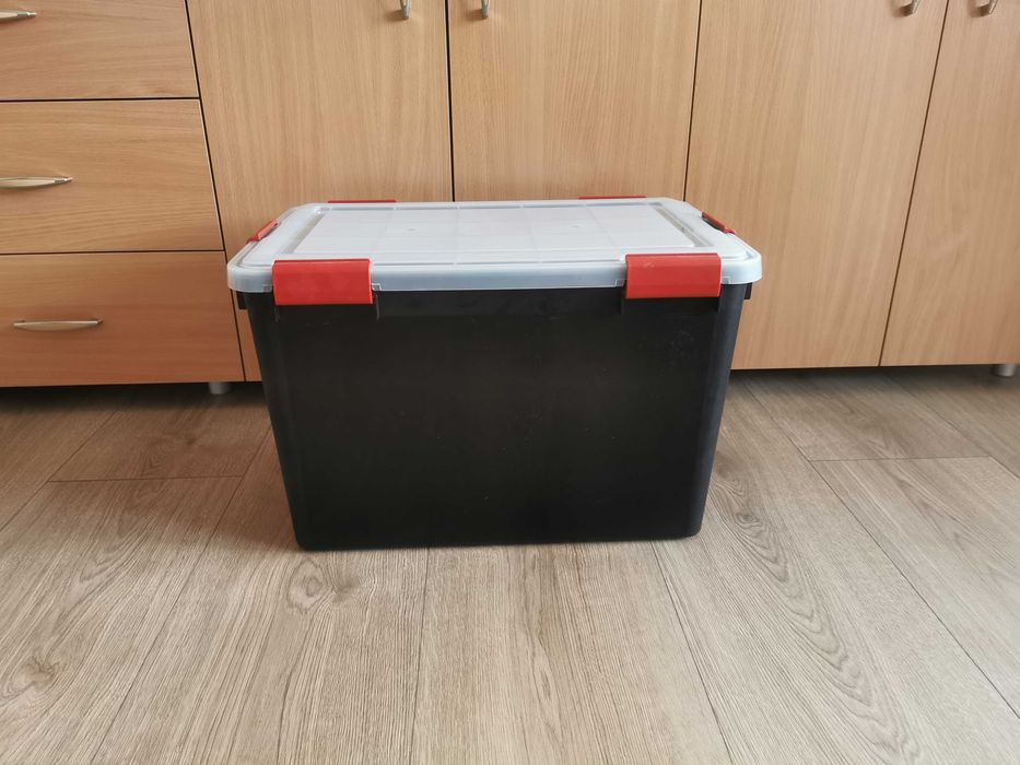 Pojemnik / pudło pojemność 80 l czarny