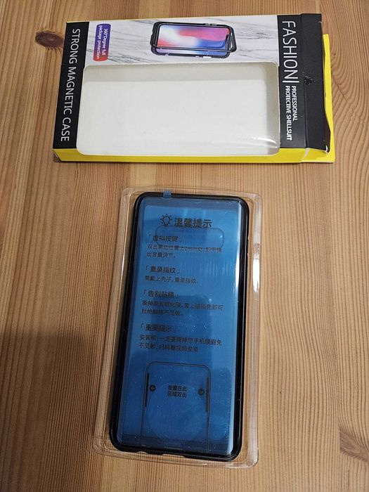 Etui pancerne GLASS MAGNETIC do Samsung S10+