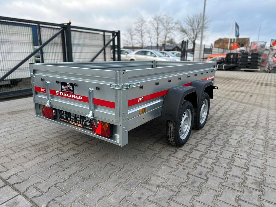 Przyczepka lekka 750 kg TEMARED PRO 2612/2 264x126 cm 2 osie