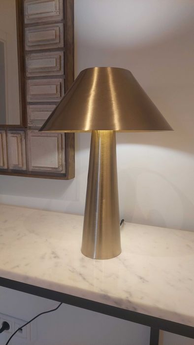 Candeeiro KOUP dourado - AREA STORE