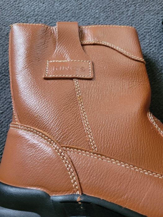 Buty robocze roz.45 skórzane bardzo wytrzymale