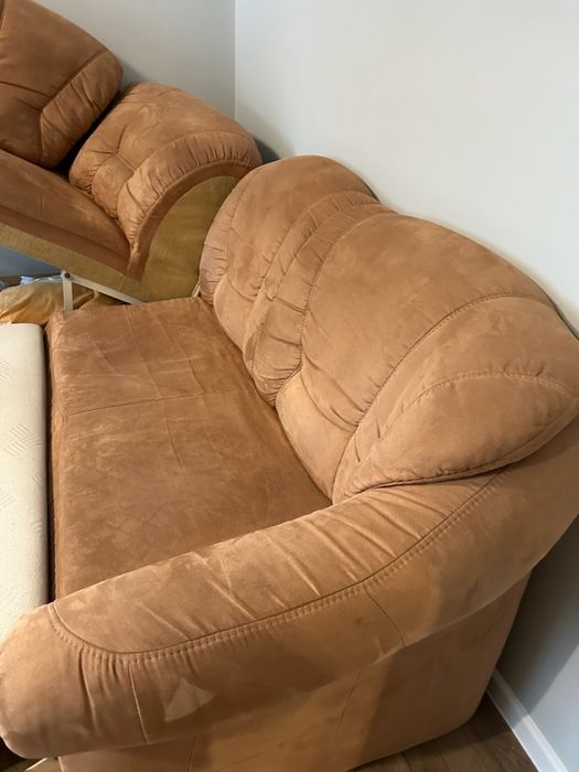 Narożnik z dwoma fotelami