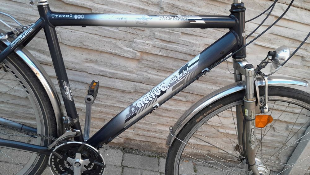 Wysyłka Dowóz ACTIVE alu trekking 28 3x7 shimano sprawny