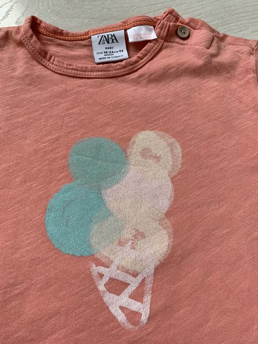 Zara 3pak r. 92 koszulek t-shirty chłopięce 18-24MSC