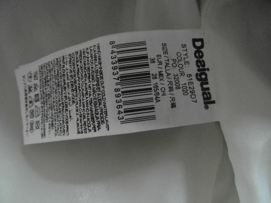 Desigual Abrig Laura Płaszcz Damski Parka + Podszewka 36 /S