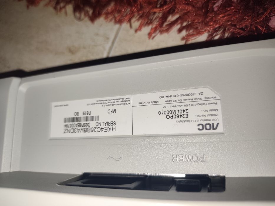 Monitor AOC Profissional 24 Polegadas