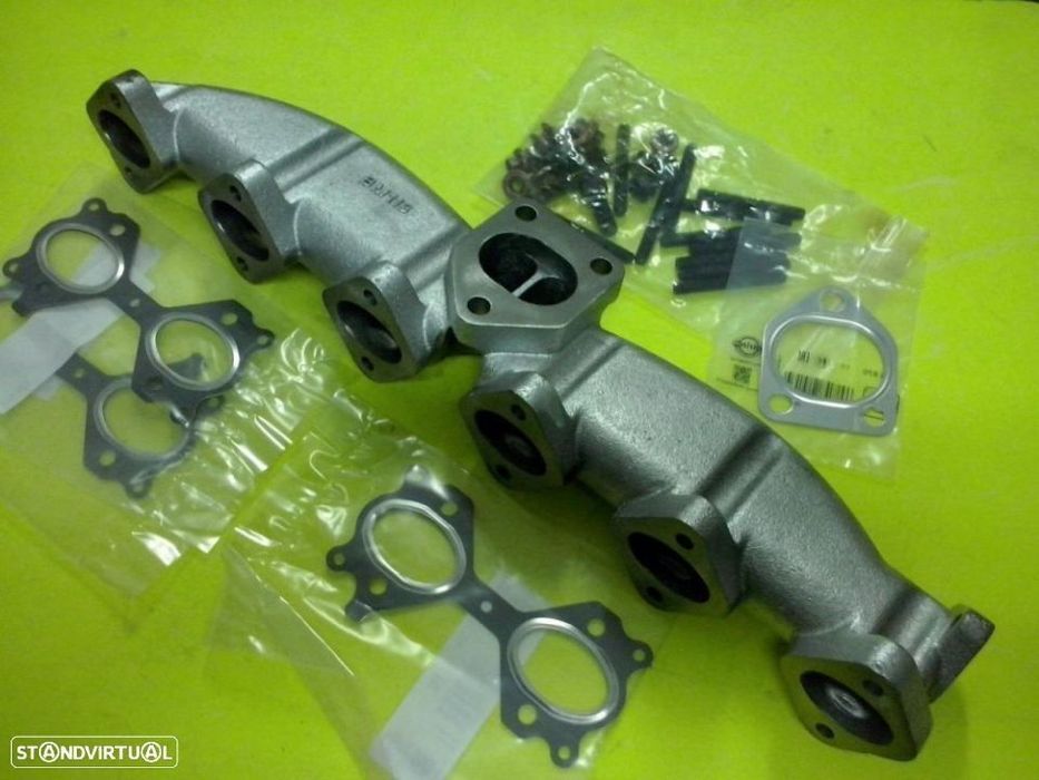 Colector escape ferro bmw E39 E46 E60 E61 E65 x3 x5 525d 530d NOVO