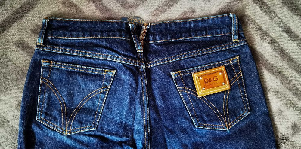 Jeansy D&G Dolce Gabbana damskie