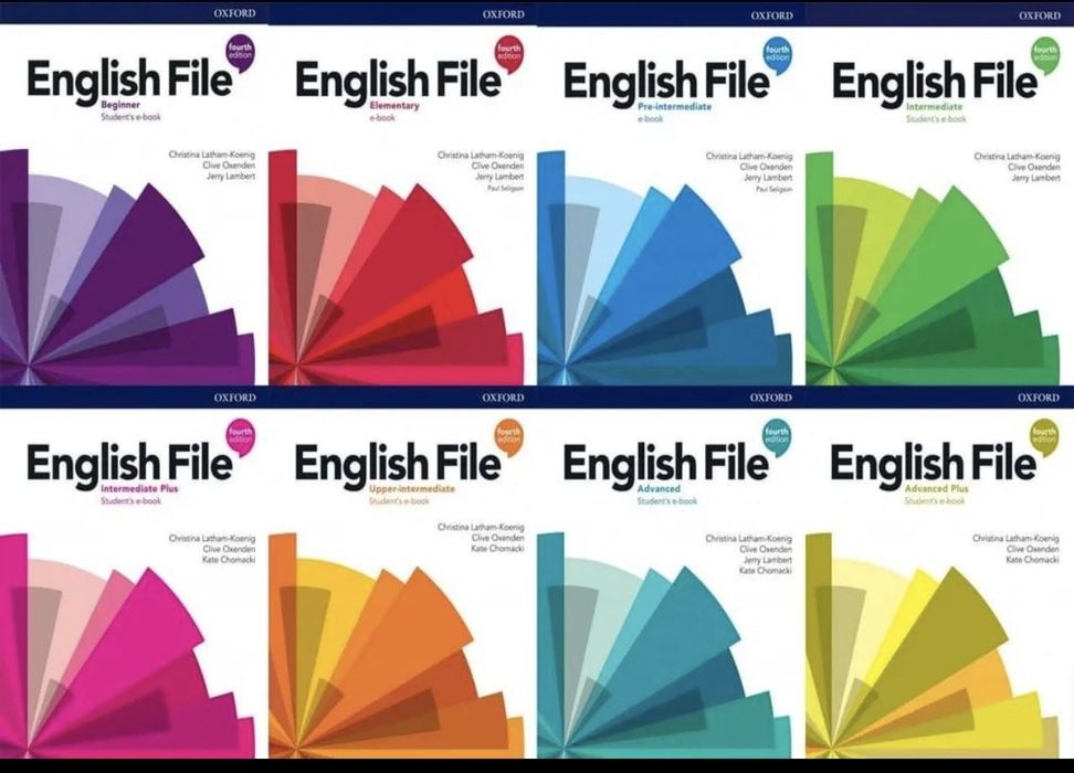 English File 4th ,5th . English File 3rd,