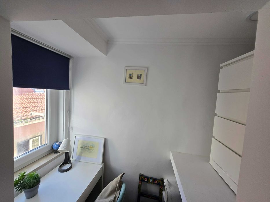 Apartamento Erasmus mobilado e equipado no centro Lisboa: T3 com 2 wcs