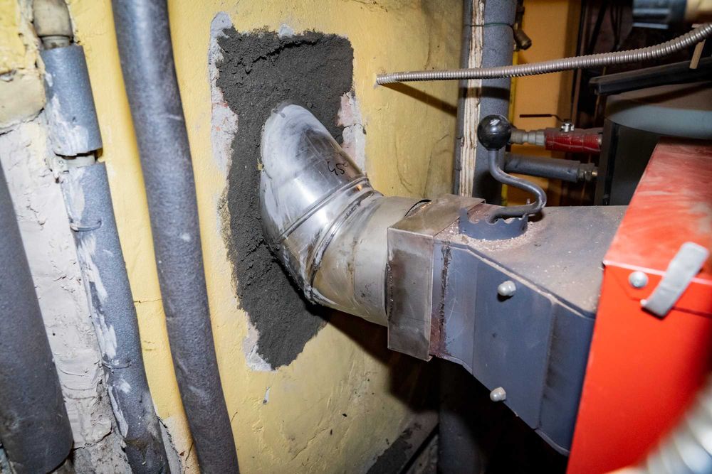 Frezowanie diamentowe kominów montaż wkładów kwasoodpornych i ceramiki