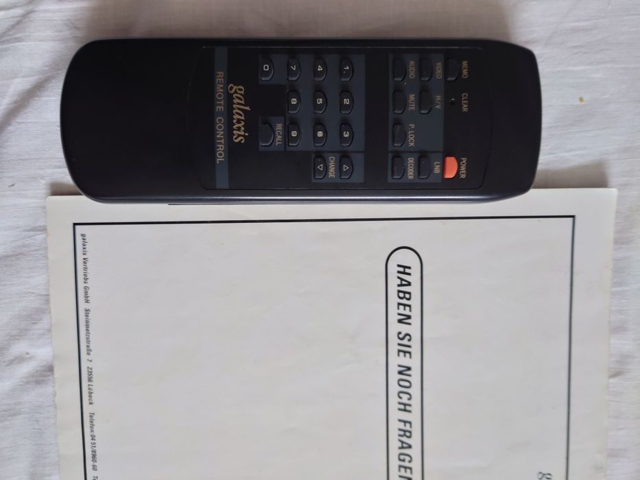 Panasonic пульт від муз. центру, Galaxis від тюнера TV