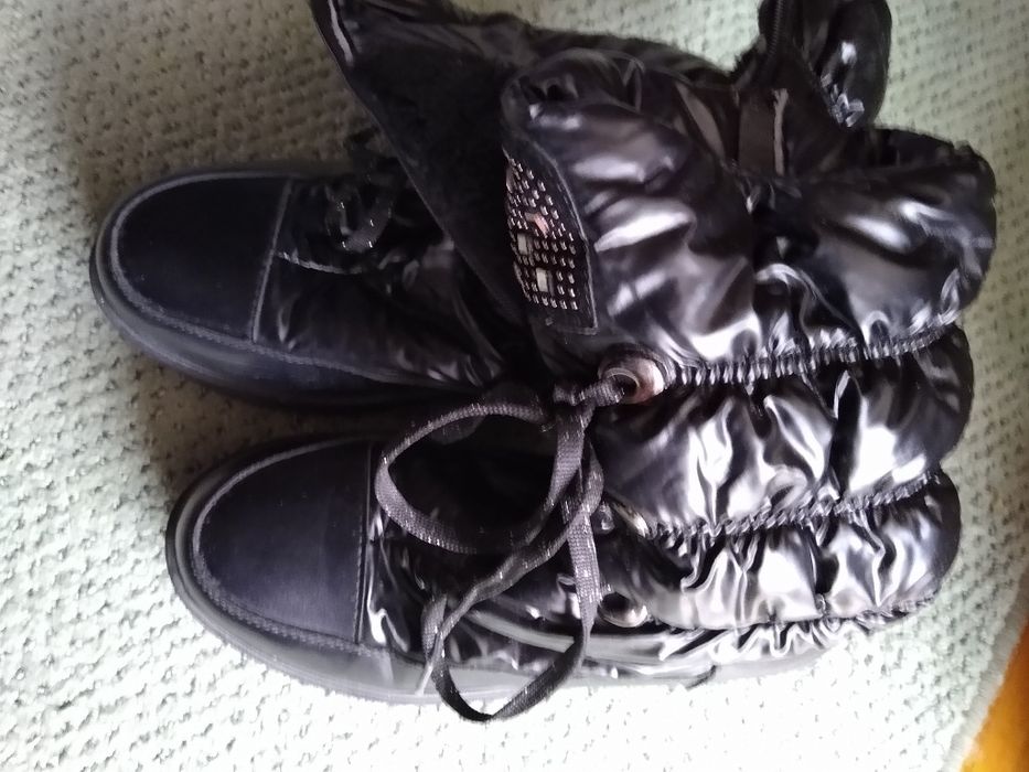 Kozaki damskie eleganckie Barski premium collection