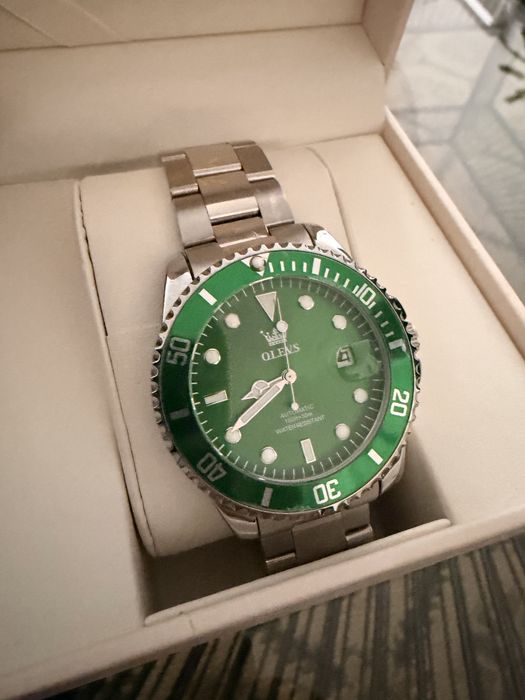 Relógio Automático - Verde "Hulk" - Em excelente estado