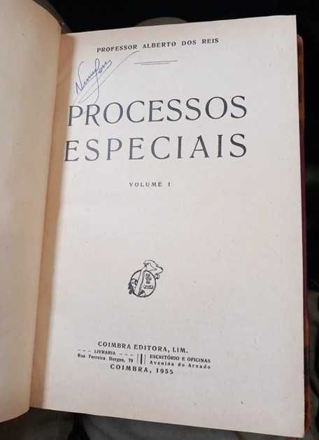 Processos Especiais - Volumes I e II - Prof. José Alberto dos Reis