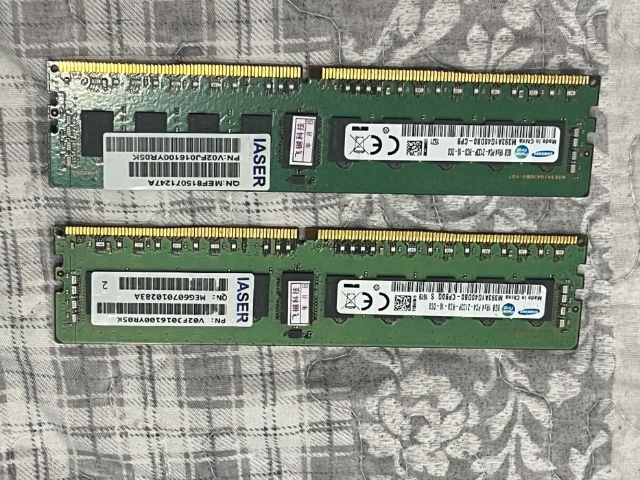 Okazja! Pamięć ram 2 x 8gb 2133mhz ddr4