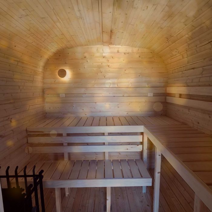 Sauna ogrodowa QUADRO 240 cm do samodzielnego montażu