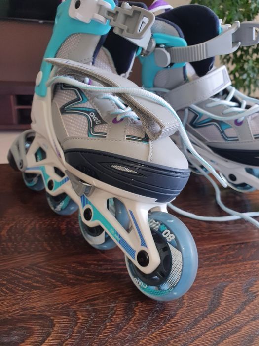Rolki Oxelo stan bardzo dobry +kask +komplet ochraniaczy