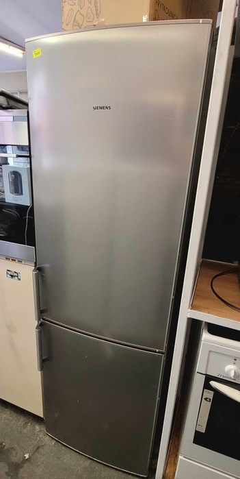 Lodówka srebrna Siemens 180cm. Możliwy transport