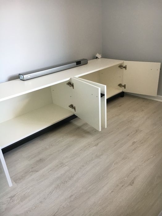 Móvel TV - Lacado Branco - 180cm