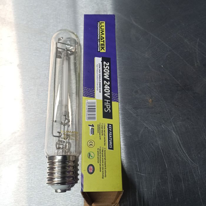 Lumatek 250w hps żarówka