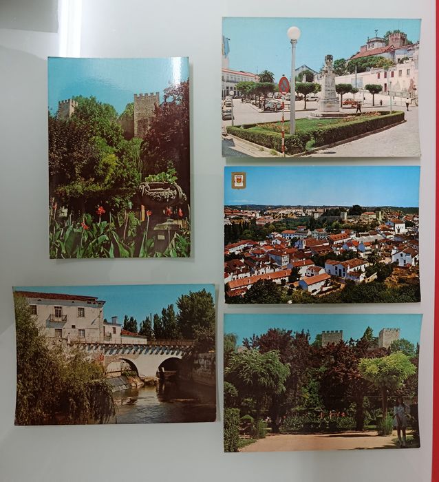 POSTAIS: Fátima/Batalha/Óbidos/Bragança/T. Novas/C. Branco e Famalicão