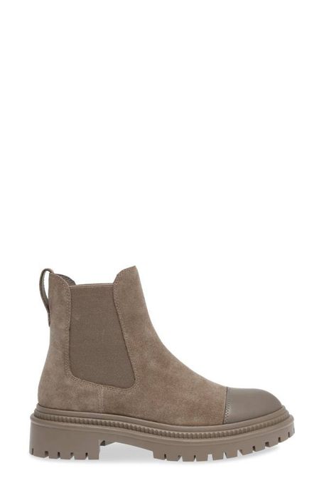 Steve Madden Women’s Mayslir Cap-Tor Lug-Sole Chealsea