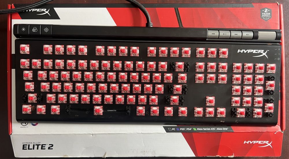 Teclado Mecânico HyperX Alloy Elite 2 (Box Original) - Layout US