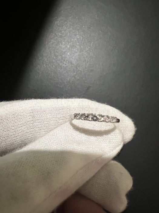 Кольцо бриллиантовая дорожка